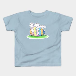 Sleeping Easter Bunny Kids T-Shirt